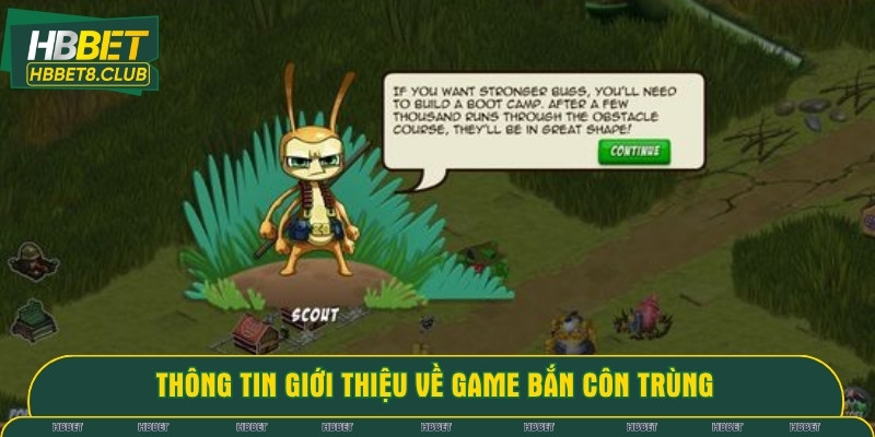 Thông tin giới thiệu về game bắn côn trùng trực tuyến
